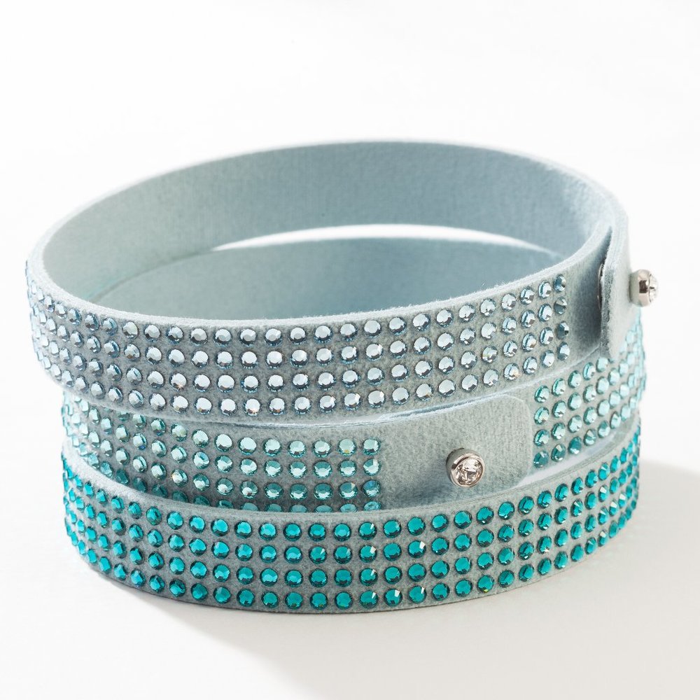 Tri-Warp Bracelet - Aqua